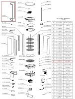 Уплотнение двери 1.1.E.E1.34 (#24) для витрины холодильной т.м. EQTA серии CS