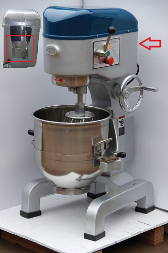 Решётка защитная для миксера планетарного т.м. EKSI серии EJ-40B