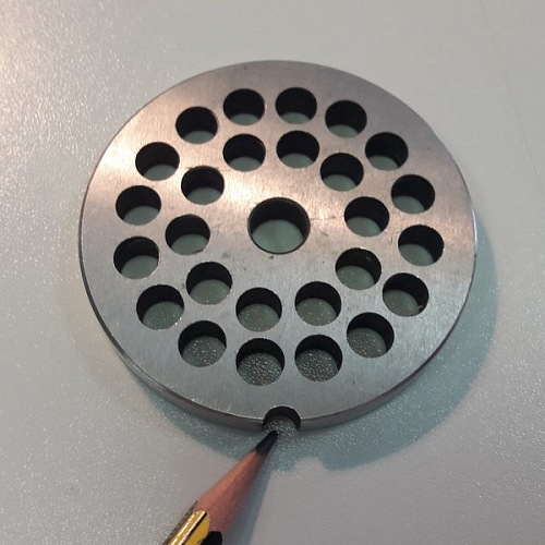 Решетка 100610 для мясорубки, Unger, R/70, 8 мм