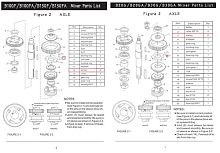 Пружина F2-12(3) для ролика обгонной муфты для миксеров планетарных т.м. EKSI серии EJ, мод. EJ-BF