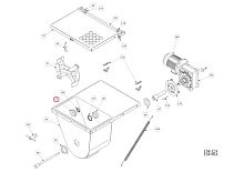 Подшипник (нейлон) LM98A057 для мясорубки KT-LM тип LM-98A