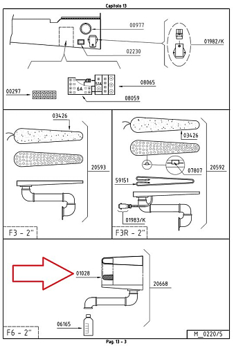 Пластина перфорированная 01028 с металлич. сеткой на поворотный рукав гладильного стола Classic 110
