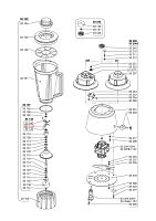 Нож нижний 33141 для блендера серии 33