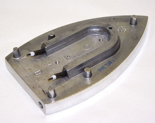 Основание (подошва) 05182 в сборе с ТЭНом д/утюга электропар. д/гладильного стола т.м.Pony серии FVC