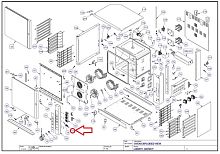 Плата электронная 020SCH0017 для печи пароконвекционной т.м. Vortmax, серии VSI