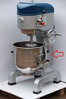 Корпус электрического блока для миксера планетарного т.м. EKSI, серии EJ-40B