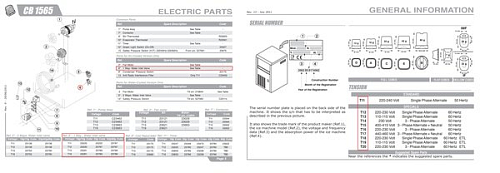 Клапан соленоидный (1 выход) 23220 для льдогенератора т.м. EQTA, серии ECM