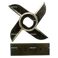 Нож двухсторонний к мясорубке МИМ-600, (МИМ-600.01.004)