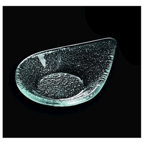 Салатник 100*80 мм. прозр. стекло 3D /1/60/