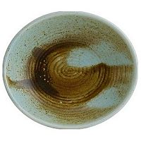 Соусник 38 мл. 100*85 мм. овальный Корал /1/24/