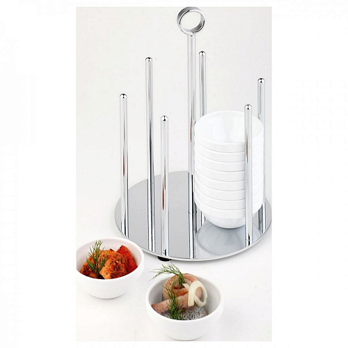 Держатель для салатников "Миди" d=17,5 см. h=25,5 см. нерж. APS /1/