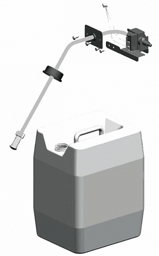 Устройство для подачи воды для печей конвекционных ALFA43GH Smeg 4730