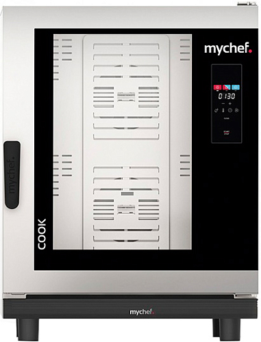 Пароконвектомат Distform Mychef Cook Up 10 GN 1/1 облачное хранение, электрический, без автоматической мойки, правое открытие, WiFi