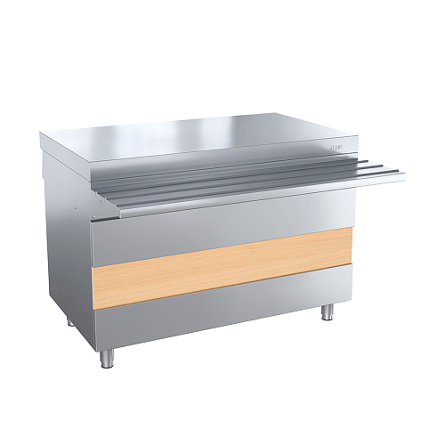 Прилавок нейтральный стол Atesy Ривьера НС-1200-02-О без полок