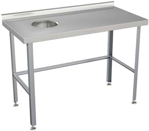 Стол для отходов Atesy СРО-С-1Л-1500.600-02 (СРО-3/1500 левый)