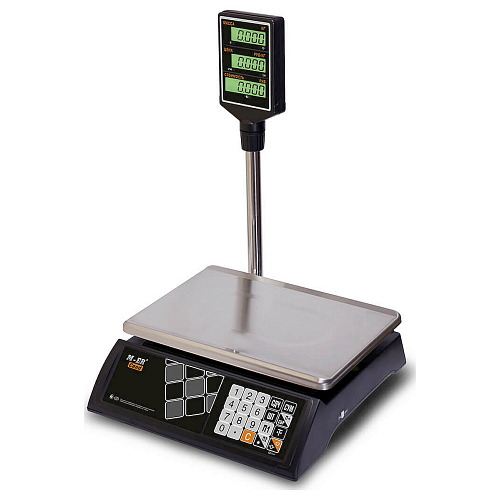 Весы торговые Mertech M-ER 327ACP-15.2 LCD Black