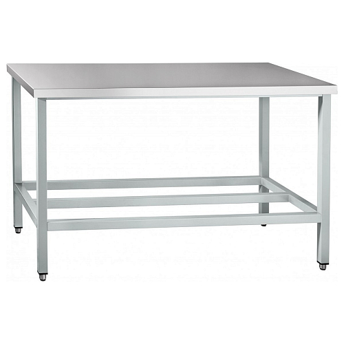 Стол островной Abat СПРО-7-3 столешница - нерж., каркас - краш. сталь